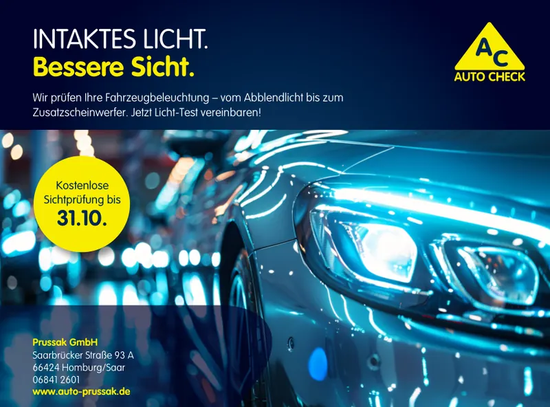Intaktes Licht. Bessere Sicht.